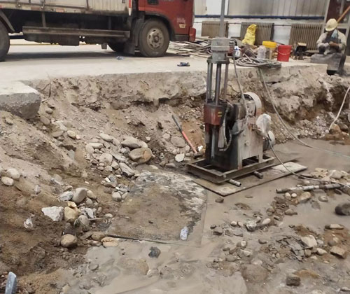 泰安公路下沉压浆
